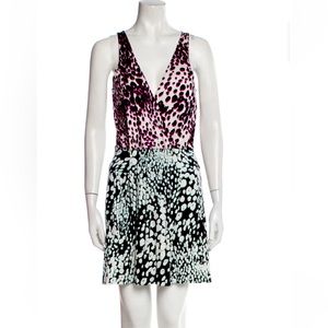 Diane von Furstenberg Animal Print Dress